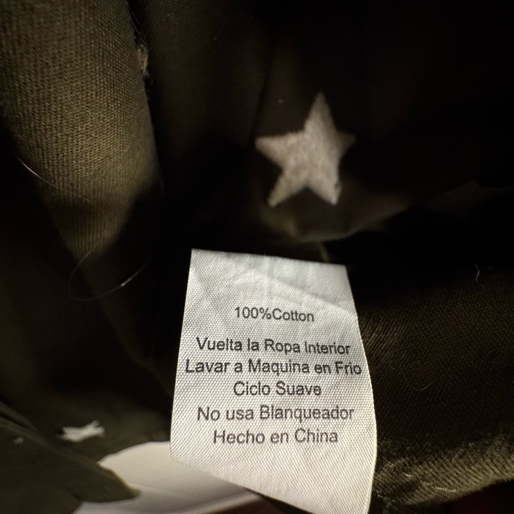 Olive Star Utility Jacket - Picture 6 of 6